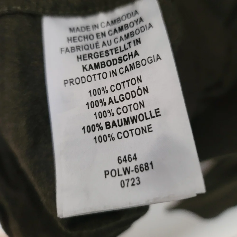 Legendary‎ Whitetails Flannel Button Down Overshirt Size XLT Green - Picture 10 of 12